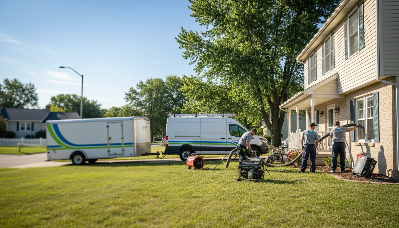 Flooded Basement Restoration And Cleanup With Repair in Fordland, MO near me